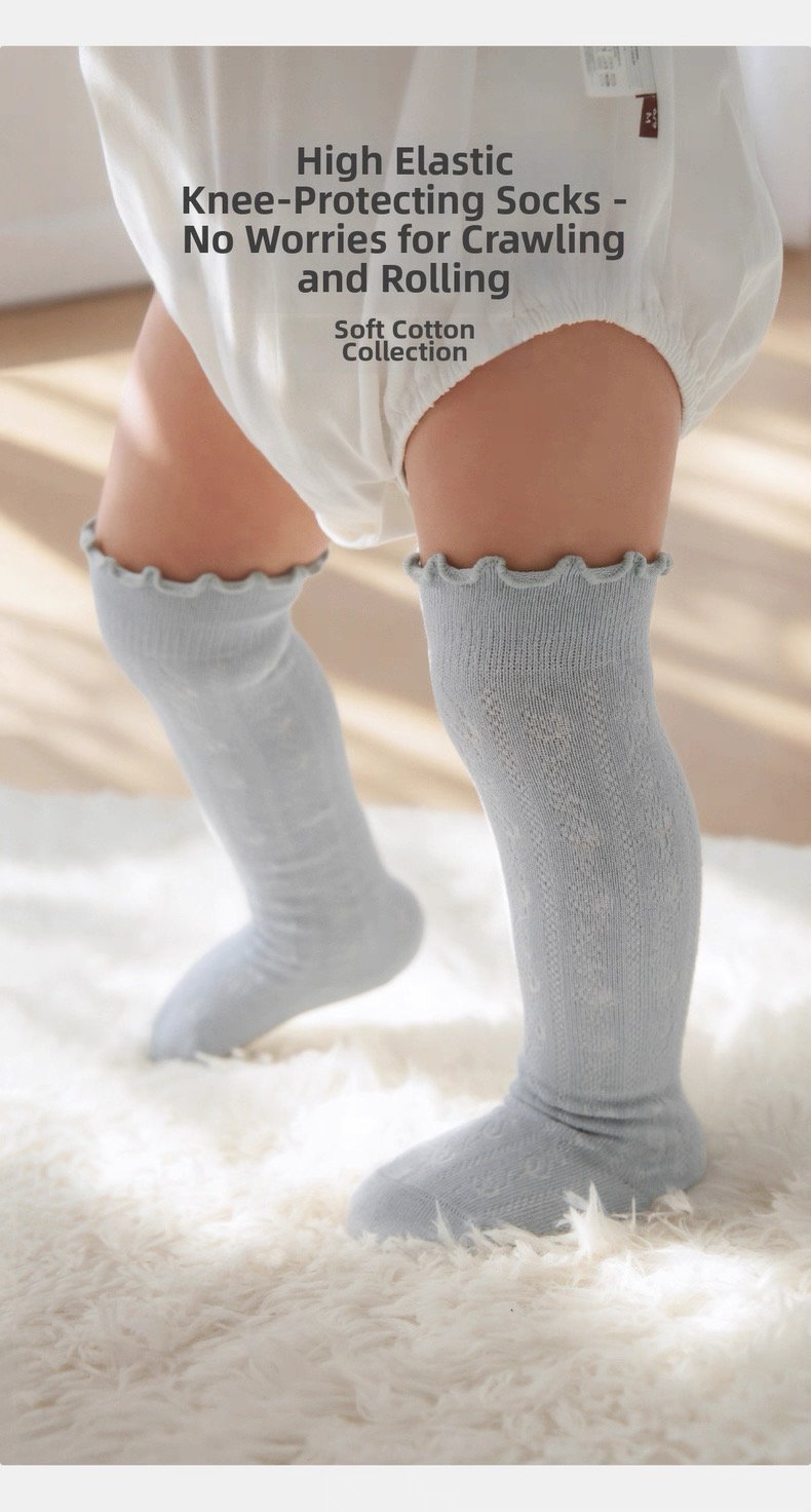 BellaFai long socks, baby socks that don't restrict legs, high-top newborns, loose over the knee, boneless, cute baby socks 1cH Ybxr48bAQROqprMeMO