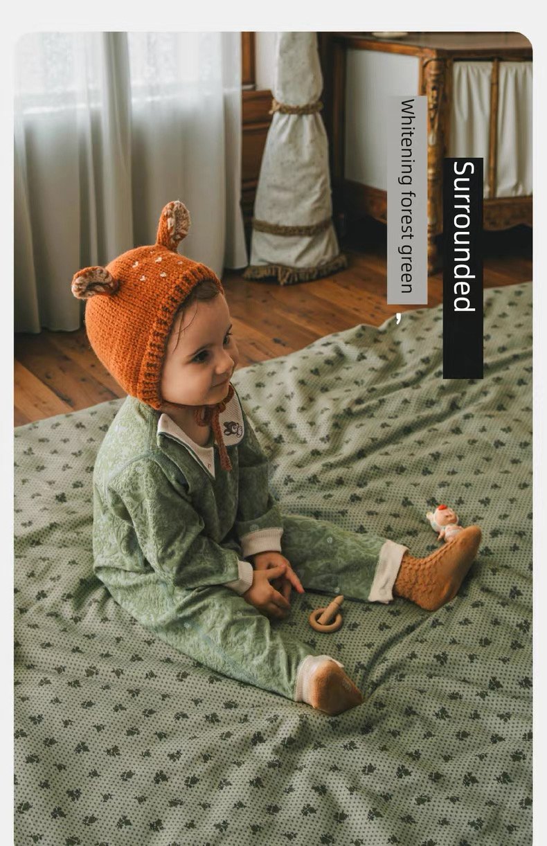 BellaFai baby clothes long sleeves spring and autumn newborn baby jumpsuits Ha clothes and outing clothes 4w 04mLZaeVASK6RgoURN1