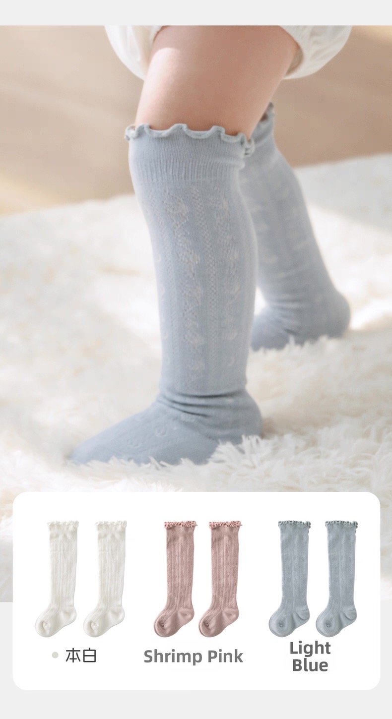 BellaFai long socks, baby socks that don't restrict legs, high-top newborns, loose over the knee, boneless, cute baby socks AOc9hMnequWA2Jr P0sWgs